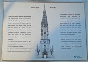 Informationstafel vom Ma&szlig;werk