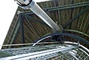 Montage der WebCams am Eichbergturm in luftiger H&ouml;he