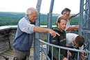 Montage der WebCams am Eichbergturm