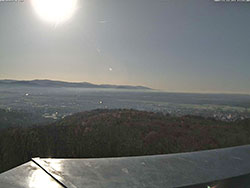 WebCam Bild vom Eichbergturm Richtung Freiburg
