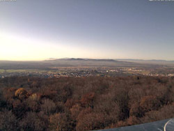 WebCam Bild vom Eichbergturm Richtung Kaiserstuhl