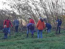 Baumpflanzaktion der Emmendinger Vereine