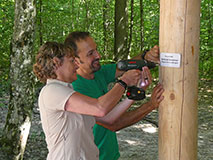 Neuer Pavillon am Eichbergturm