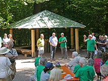 Neuer Pavillon am Eichbergturm