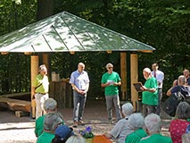 Neuer Pavillon am Eichbergturm