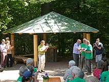 Neuer Pavillon am Eichbergturm